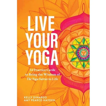Cover of Live your Yoga Card deck